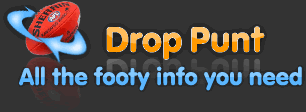 Drop Punt - AFL Football